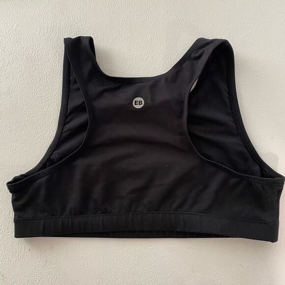 Eddie Bauer Kids Black Athletic Crop Top | Swim/Active | Size XL (16) - Picture 2 of 5